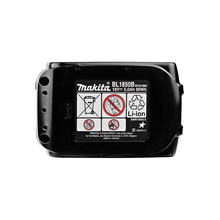 Makita BL1850 18V 5.0Ah Li-Ion Battery Twin Pack – LXT Series (Model 2BL1850)